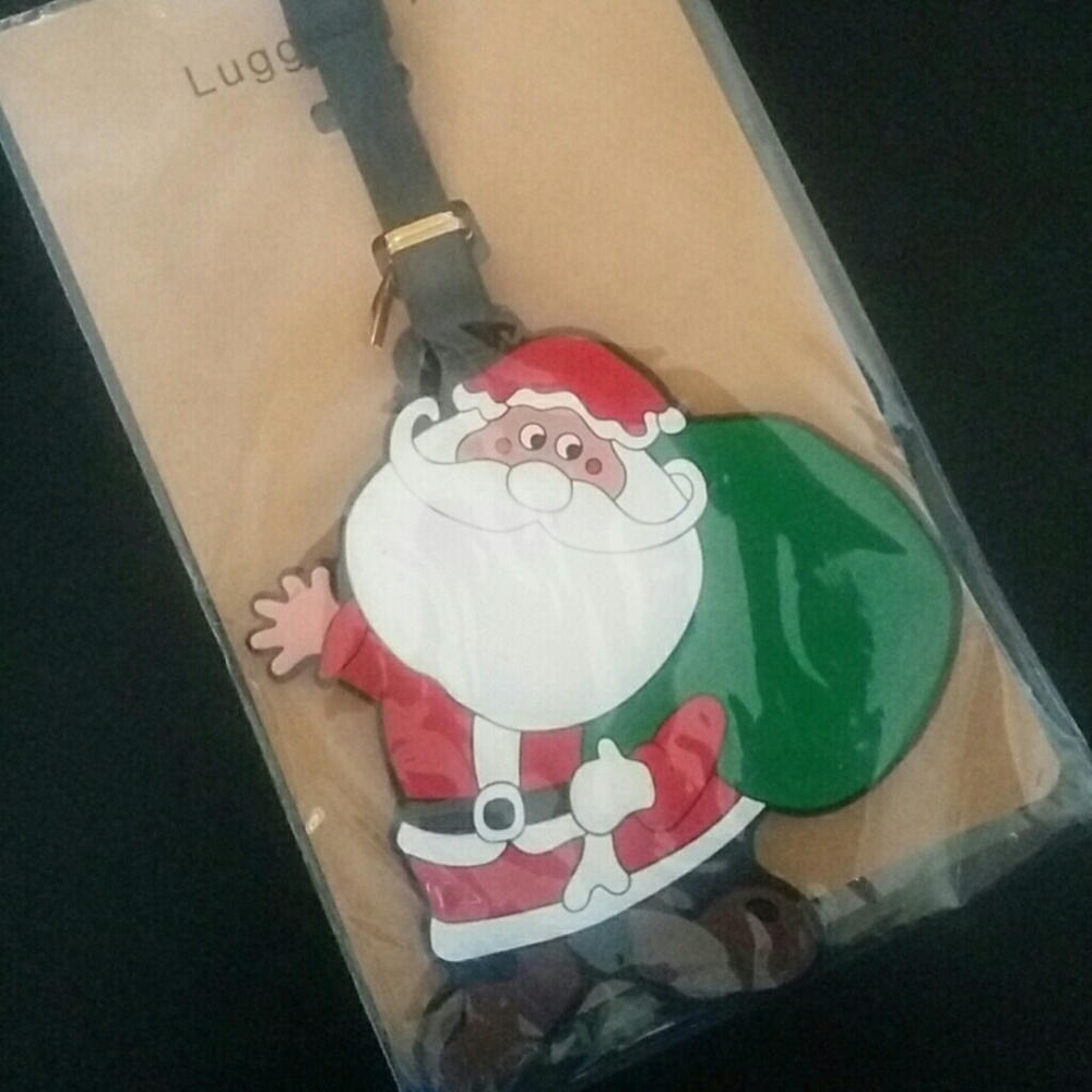 COPY - Cute Santa Claus Luggage Tag